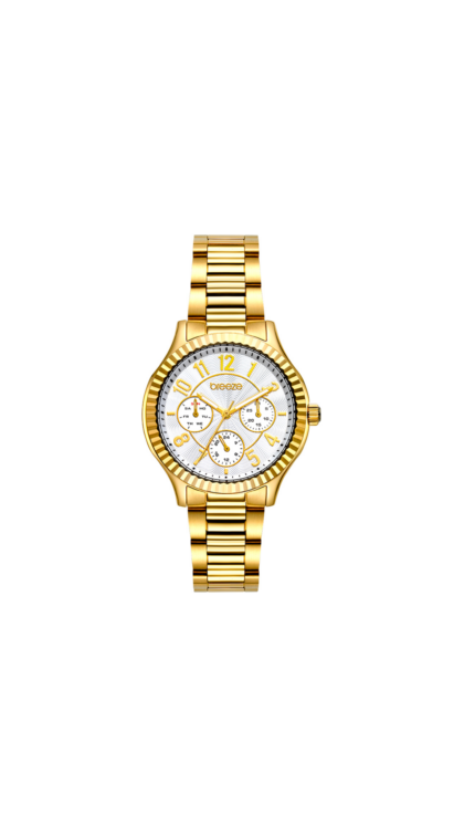 BREEZE Suprecious Gold Stainless Steel Bracelet