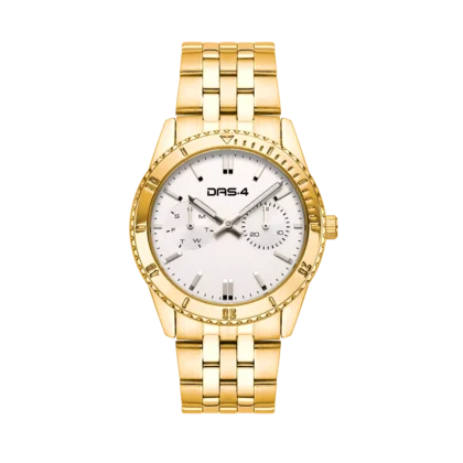 Das.4 Gold Stainless Steel Bracelet