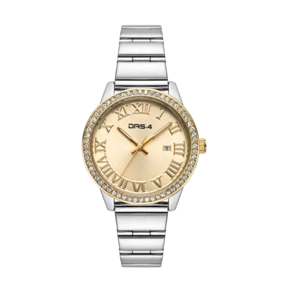 Das.4 Silver Stainless Steel Bracelet