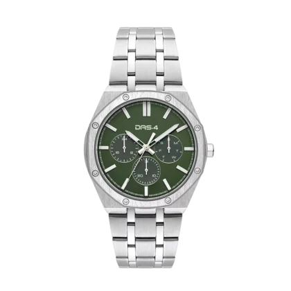 Das.4 Silver Stainless Steel Bracelet