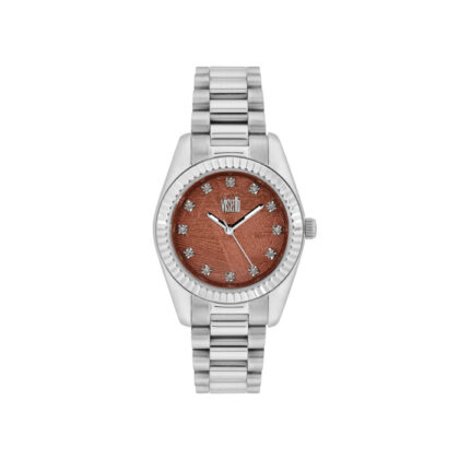 VISETTI City Link Stainless Steel Silver Bracelet