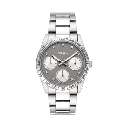 Das.4 Silver Stainless Steel Bracelet