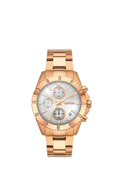 BREEZE Obsession Rose Gold Stainless Steel