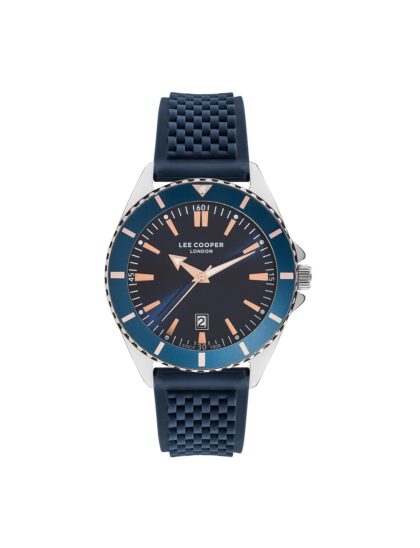 LEE COOPER Blue Rubber Strap
