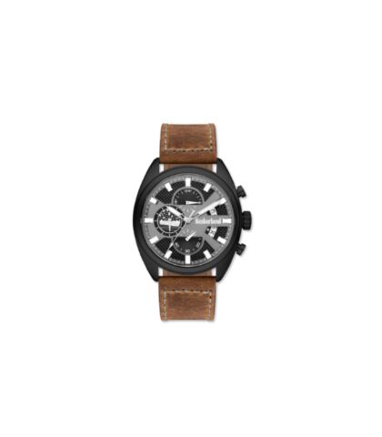 TIMBERLAND Seabrook Brown Leather Strap