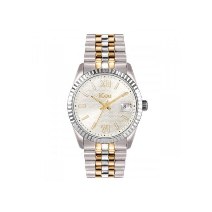 JCOU Queen's II Two Tone Stainless Steel Bracelet