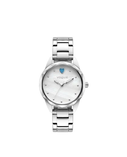 VOGUE Cuore Silver Stainless Steel Bracelet