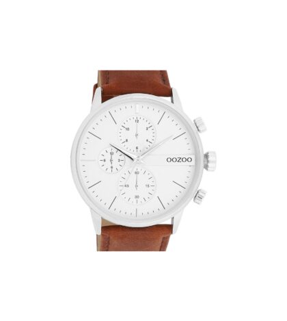 OOZOO Timepieces Brown Leather Strap