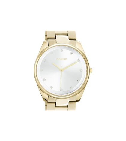 OOZOO Timepieces Crystals Gold Bracelet