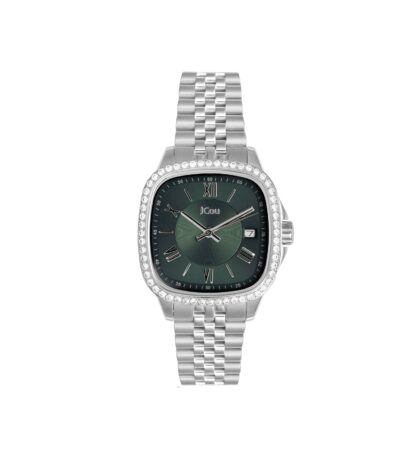 JCOU BELIZE Silver Stainless Steel Bracelet