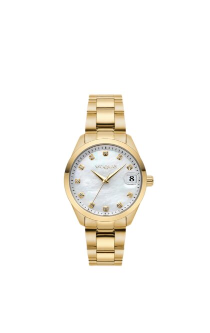 VOGUE Reina Medium Gold Stainless Steel Bracelet