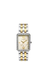 VOGUE Octagon Two Tone Stainless Steel Bracelet