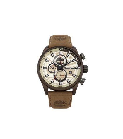 TIMBERLAND  Henniker II Brown Leather Strap
