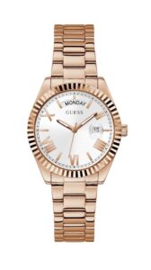 GUESS Luna Rose Gold Stainless Steel Bracelet