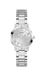 GUESS Ladies Silver Stainless Steel Bracelet