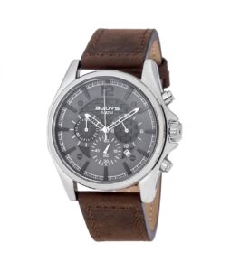 3GUYS Brown Leather Strap