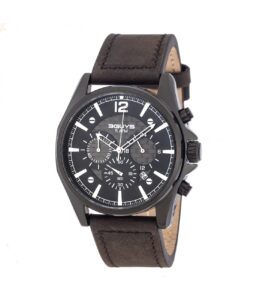 3GUYS Brown Leather Strap