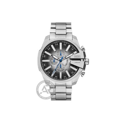 Diesel Mega Chief Slim Silver Stainless Steel Bracelet