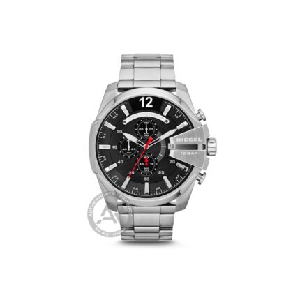 Diesel Mega Chief Silver Stainless Steel Bracelet