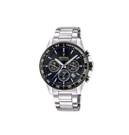 FESTINA Chronograph Silver Stainless Steel Bracelet