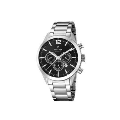 FESTINA Chronograph Silver Stainless Steel Bracelet