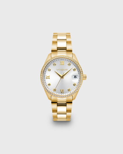 VOGUE Reina Medium Gold Stainless Steel Bracelet