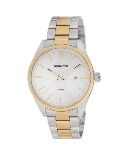 3GUYS Two Tones Stainless Steel Bracelet