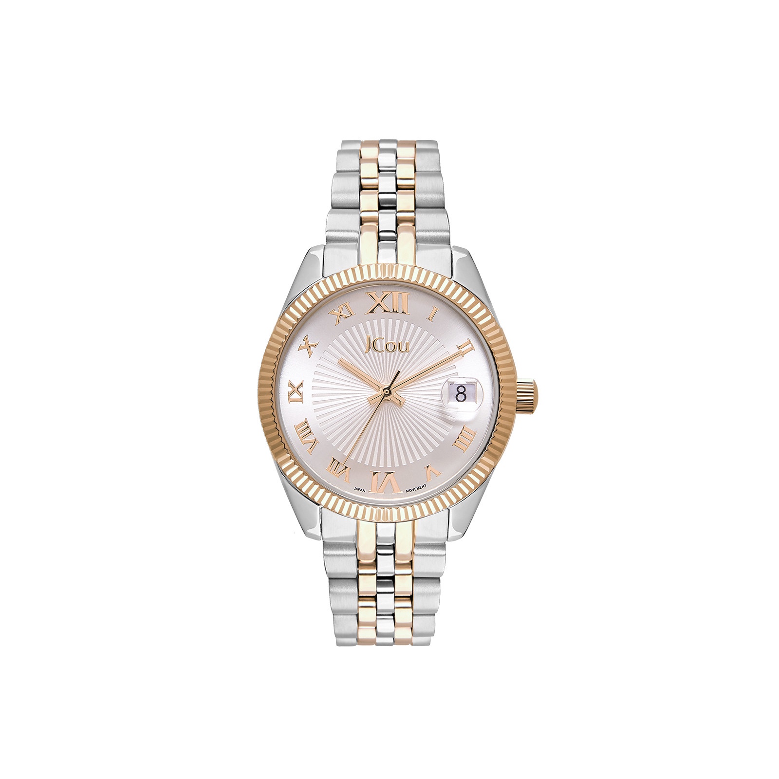 JCOU Queen's Mini Two Tone Stainless Steel Bracelet