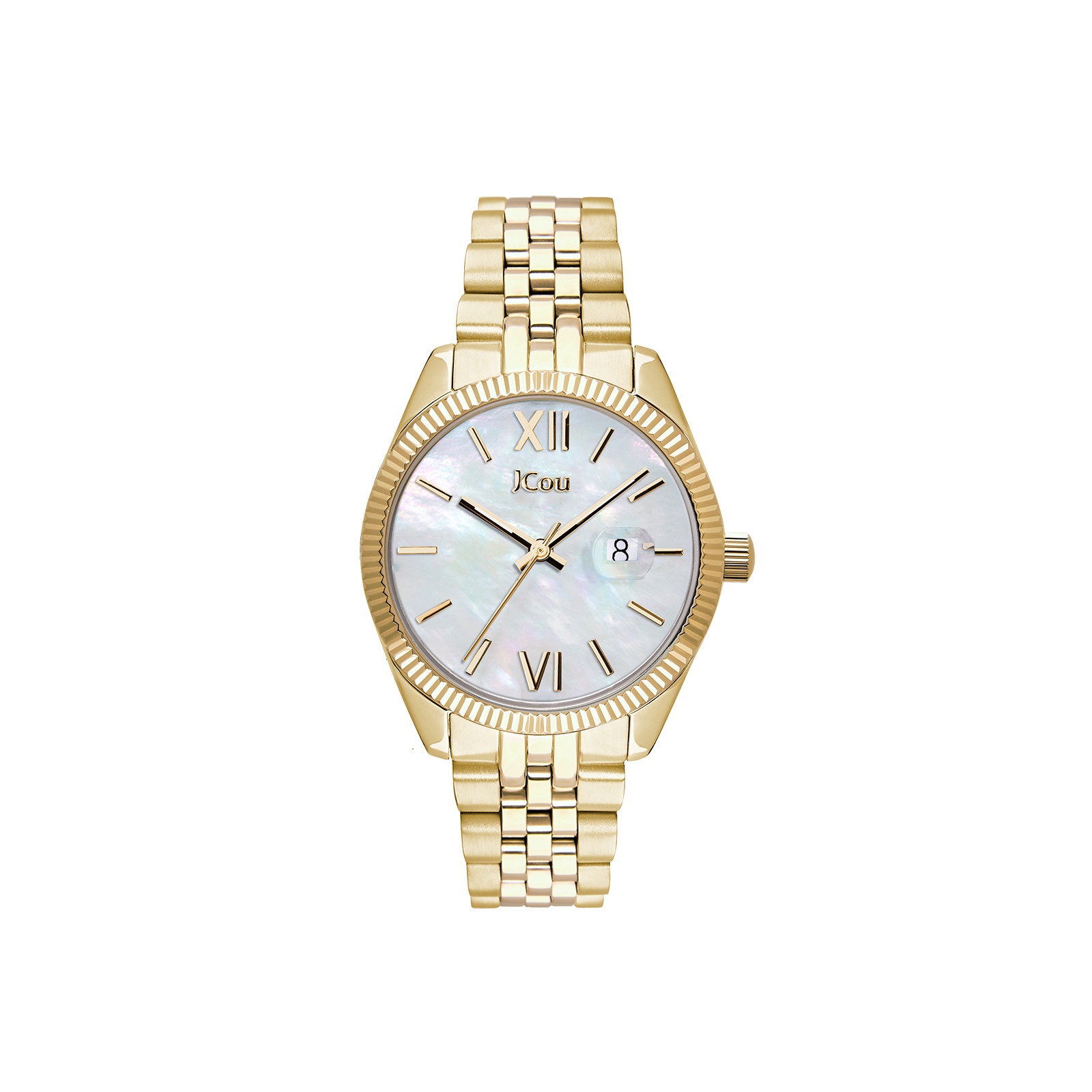 JCOU SERENITY Gold Stainless Steel Bracelet