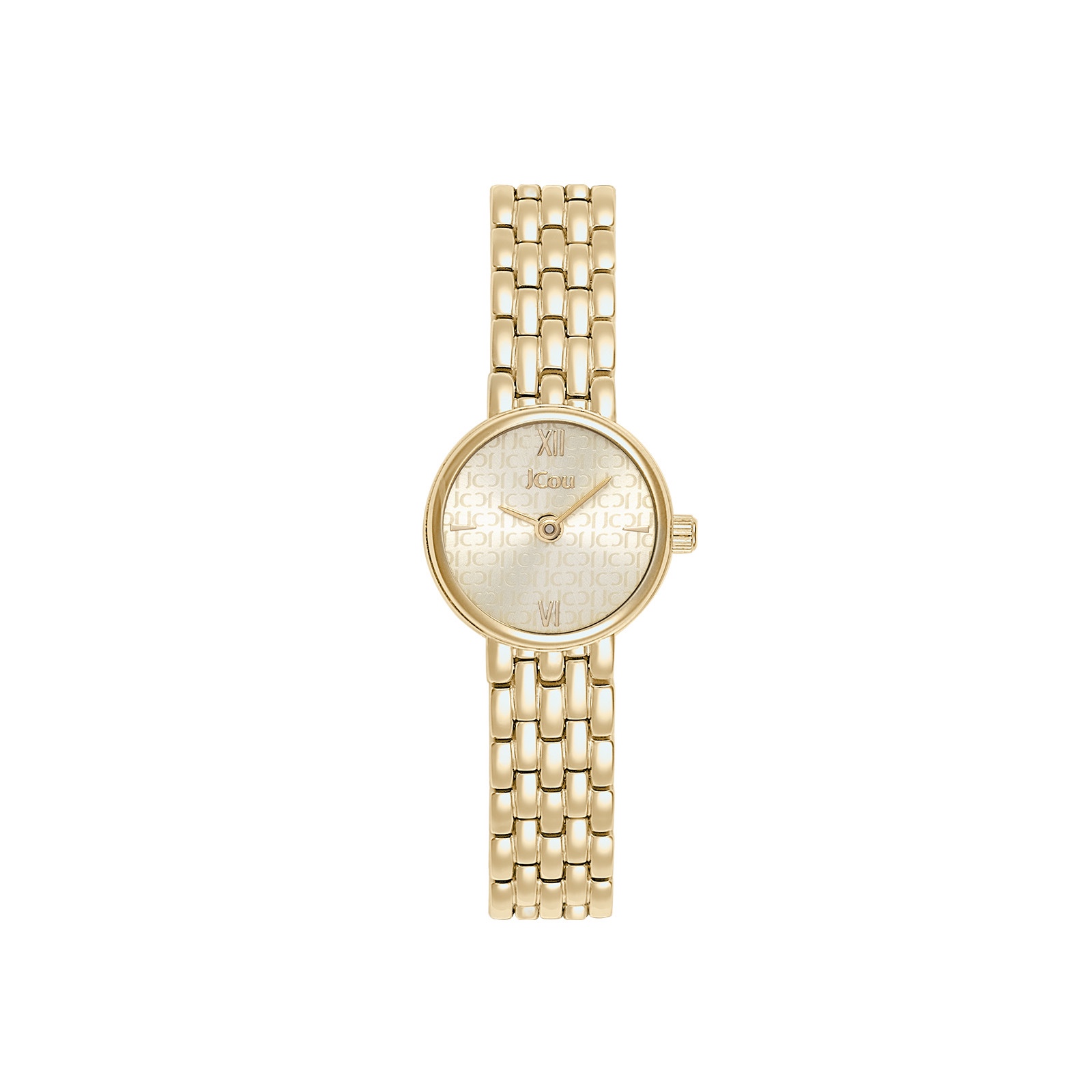 JCOU LAMELLE Gold Stainless Steel Bracelet