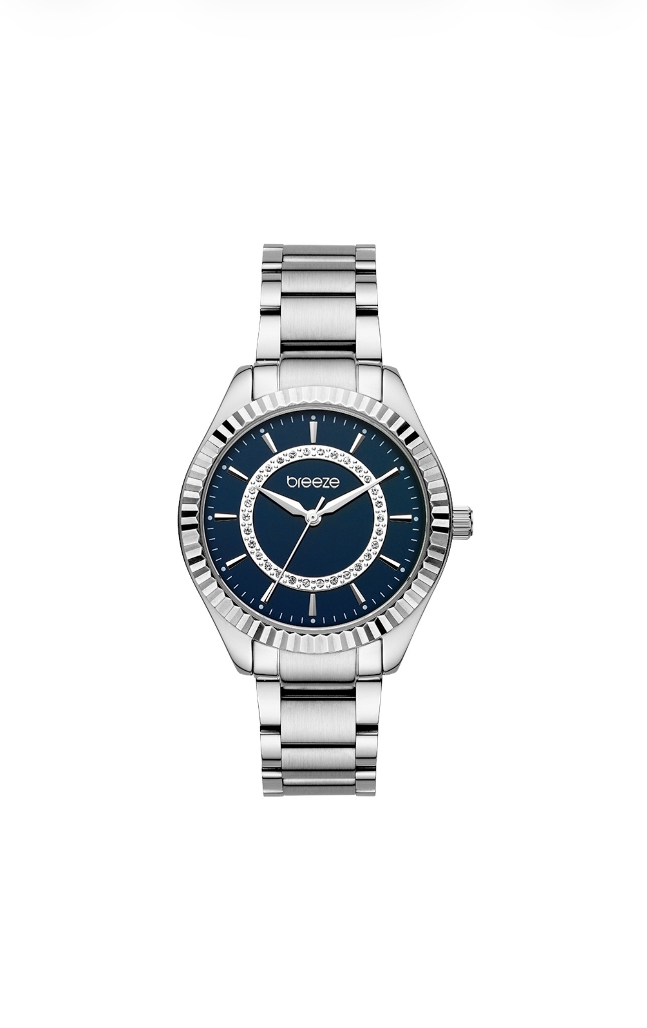 BREEZE Magnificent Silver Stainless Steel