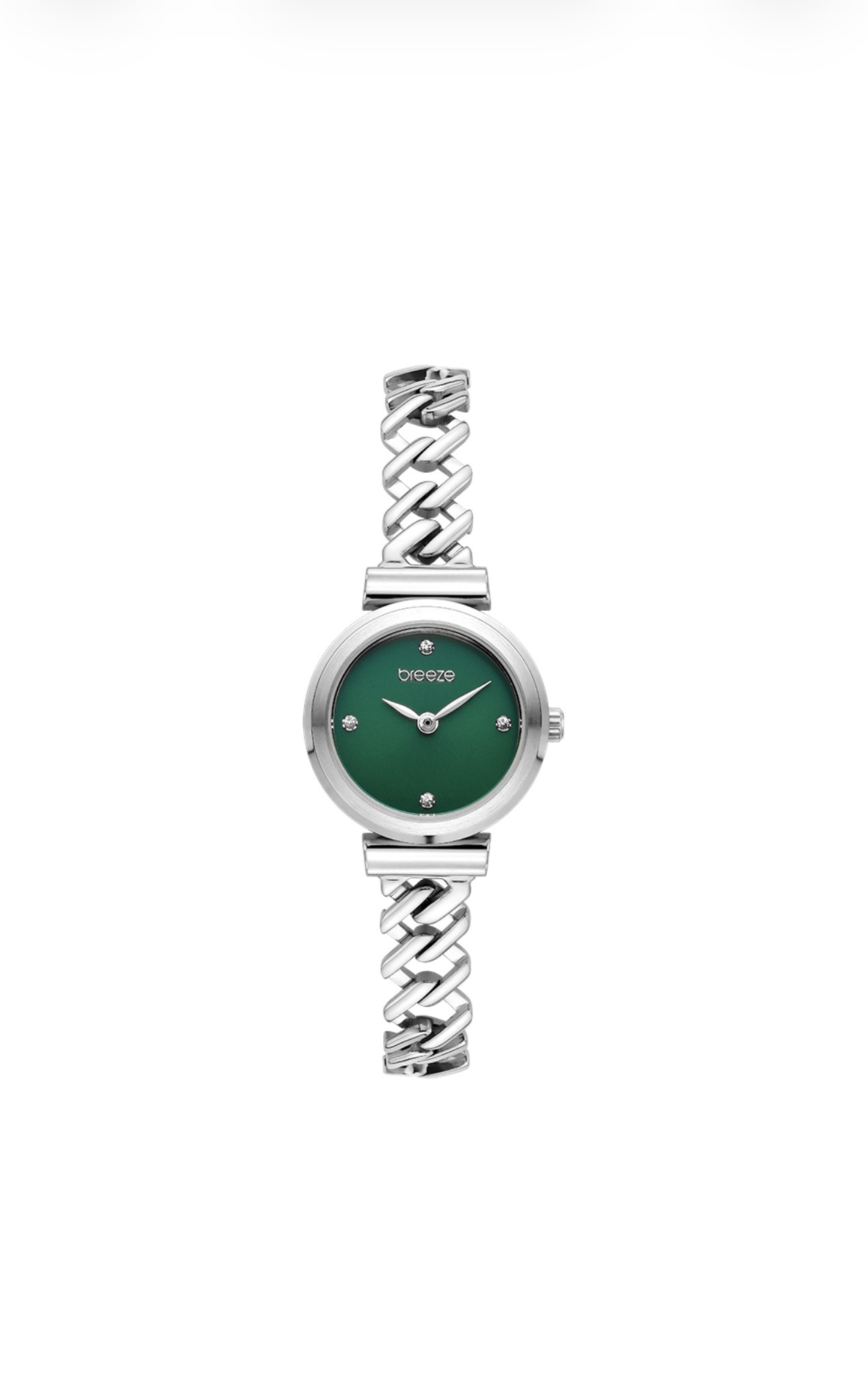 BREEZE Cascadia Silver Stainless Steel