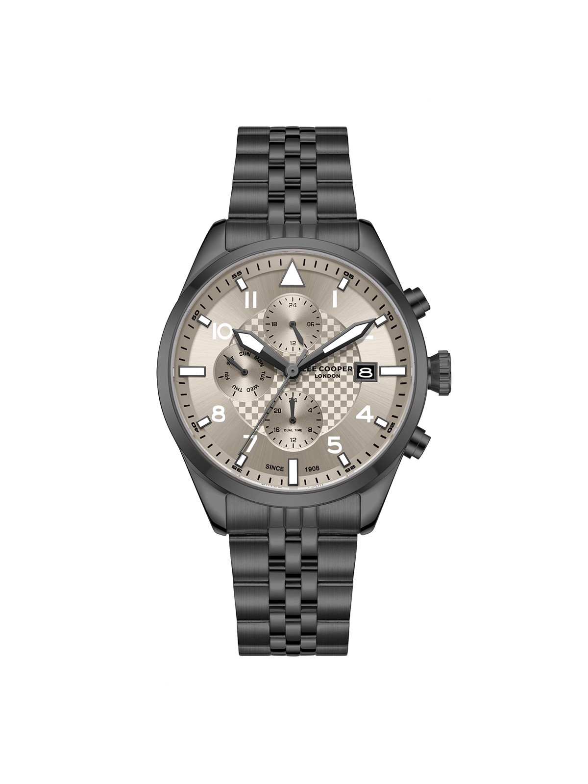 Lee Cooper Grey Stainless Steel Bracelet