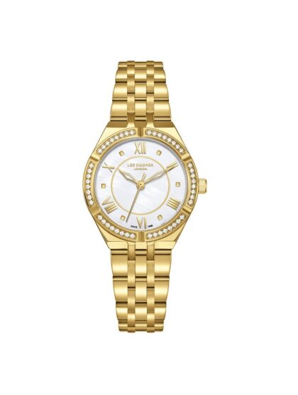 Lee Cooper Gold Stainless Steel Bracelet