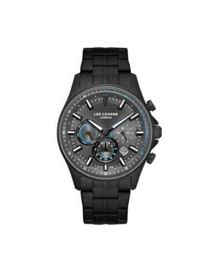 Lee Cooper Black Stainless Steel Bracelet