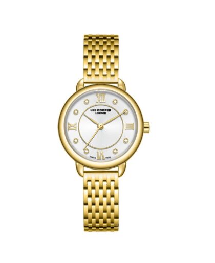 Lee Cooper Gold Stainless Steel Bracelet