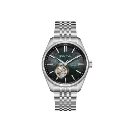 QUANTUM Q-MASTER Silver Stainless Steel Bracelet