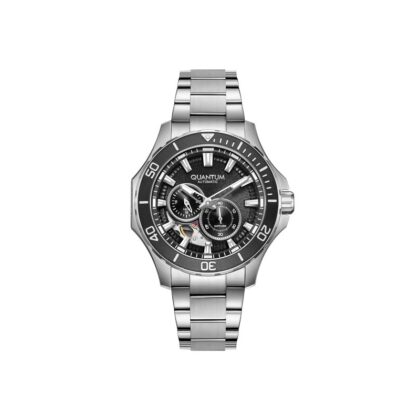 QUANTUM Q-MASTER Silver Stainless Steel Bracelet