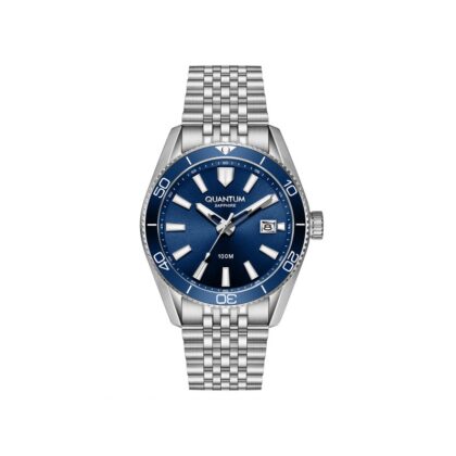 QUANTUM ADRENALINE Silver Stainless Steel Bracelet