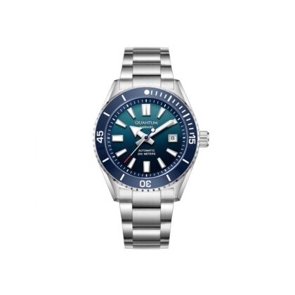 QUANTUM BARRACUDA Silver Stainless Steel Bracelet