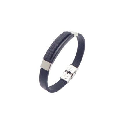 PUPPIS Leather Strap Bracelet