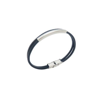PUPPIS Leather Strap Bracelet